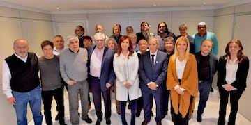 Frente de Todos, prensa alberto fernandez