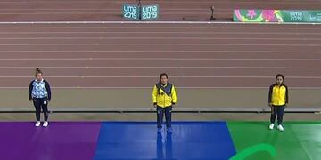 Antonella Ruiz Díaz -Lima, Perú\nCrédito: Fecebook Panamericanos