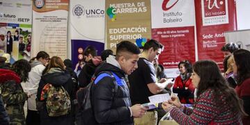 Muestra de Carreras 2019 (Foto: UNCo)\u002E