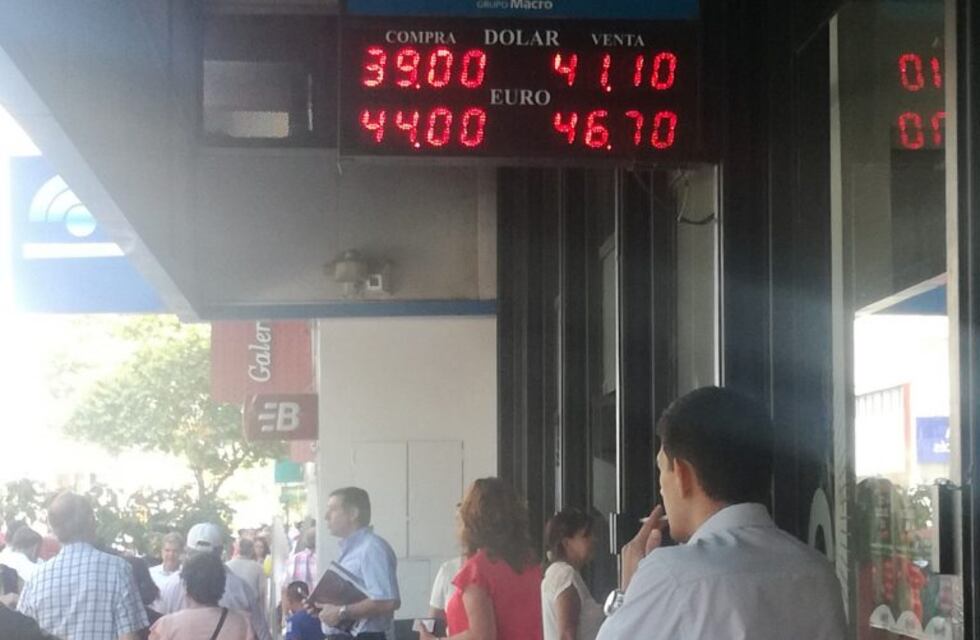 Tucumán: El dolar pasa los $41