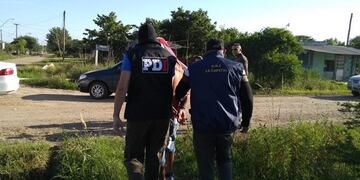 Un hombre fue arrestado en las últimas horas en Santo Tomé\u002E (Kike Arrieta)