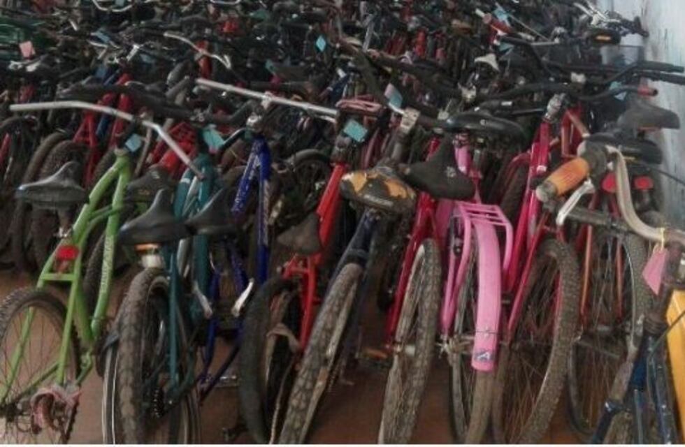 Taller de ciclomecánica, en el Parque Sarmiento