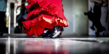 Clase abierta de flamenco en Carlos Paz\u002E (Foto: imagen ilustrativa / web)\u002E