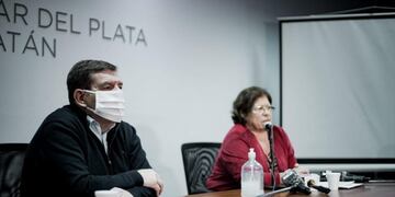 Montenegro confirmó que en Mar del Plata hay transmisión comunitaria del virus (Foto: Prensa Municipal)