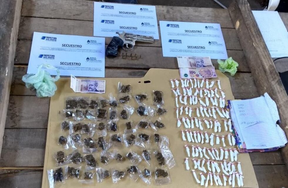 Allanamientos y secuestro de droga por 4 millones de pesos en el Cordón Industrial