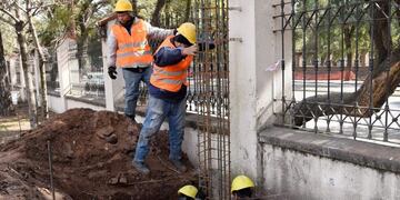 Comenzaron con la construcción\u002E