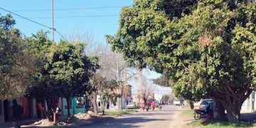 Lugar donde se produjo el asesinato en Villa Gobernador Gálvez\u002E