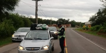 Control tránsito Salta