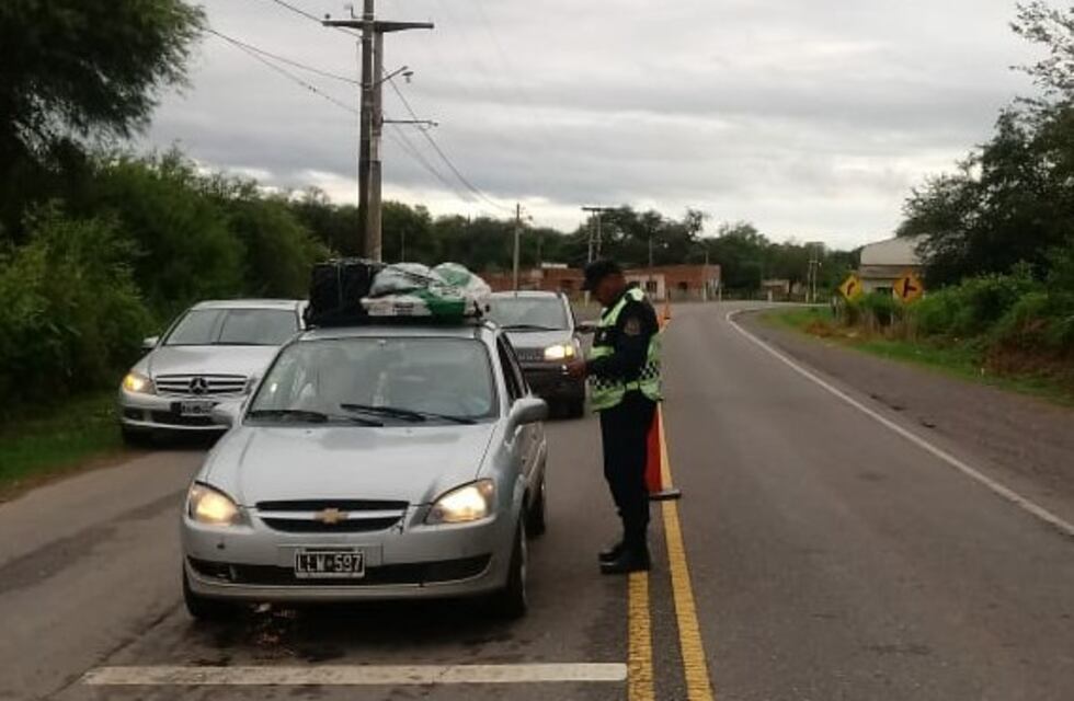 Más de mil infractores en las rutas salteñas durante el fin de semana