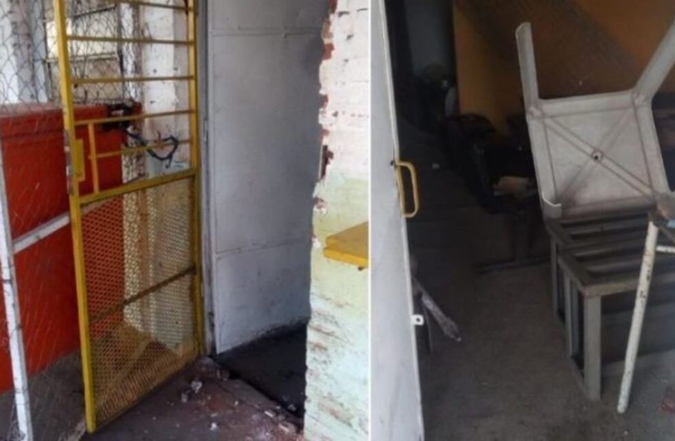 El ladrón del club María Reina fue entregado a la policía por su madre