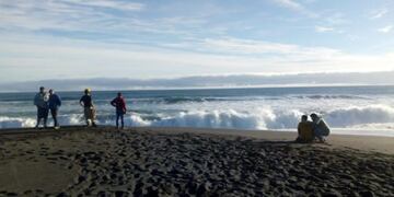 Playa en Pilicura, comuna Cobquecura, en Chile (Web)