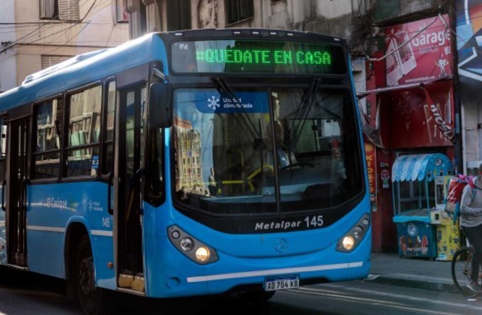 Cómo funcionará el transporte público con la declaración de la emergencia