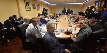 DYN24, BUENOS AIRES REUINON DEL CONSEJO DIRECTIVO DE LA CGT.FOTO.DYN/LUCIANO THIEBERGER.