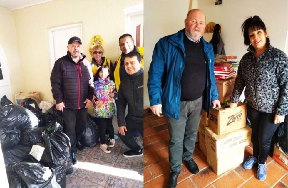 El CIC de Tolhuin recibió donaciones del Club de Leones de Río Grande