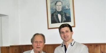 Raúl Odasso, presidente del Instituto Nacional Browniano (foto Diario 3)