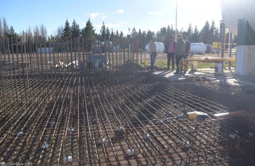 Los Antiguos: avances en la ampliación de la planta de gas