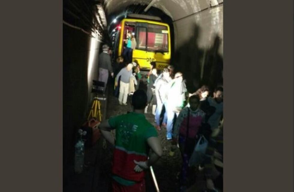 Evacuaron la línea B por un desperfecto en una de sus formaciones