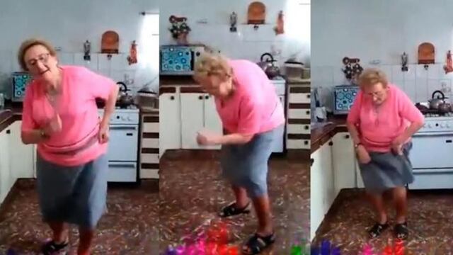 Chispita bailando cumbia