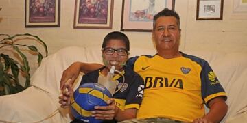 Claudio tiene como ídolos a Tévez y Pavón, este último ya no juega en Boca\u002E