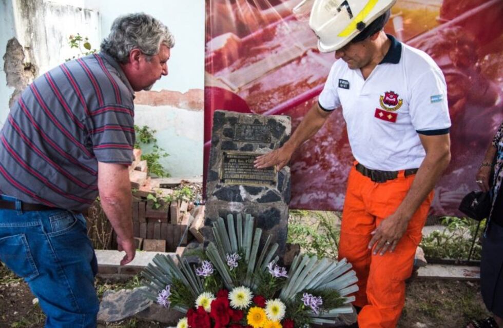 Homenaje al bombero Luis Alfredo Millán: a 40 años del fallecimiento de un héroe
