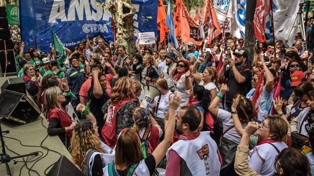 Protesta de Amsafe (Amsafe Rosario)