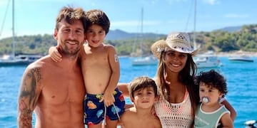 Vacaciones en familia de los Messi en Ibiza\u002E(Archivo)