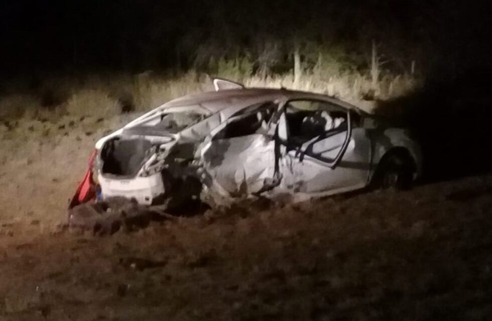 Muere una persona y 3 heridos es el saldo del accidente sobre Ruta 38