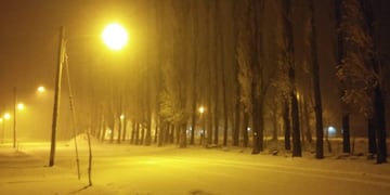 Nieve en El Sosneado