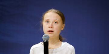 Greta Thunberg comenzó una campaña contra Roger Federer