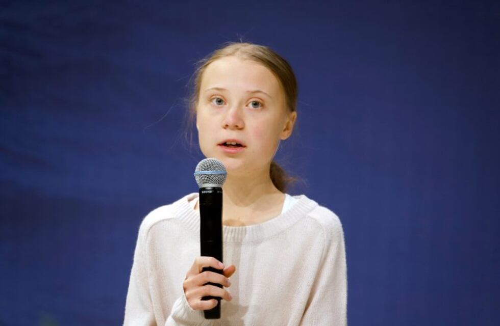 Greta Thunberg comenzó una campaña contra Roger Federer