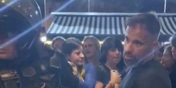 El hombre que agredió a un mozo en Pinamar (Foto: web)