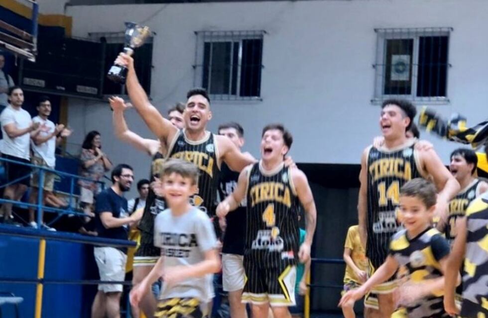 Luego de 8 años, Tirica se consagró campeón de la Liga Provincial de Básquet