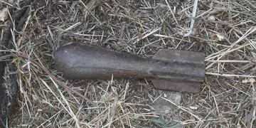 Hallan otro artefacto explosivo en el patio de una casa de Bahía Blanca