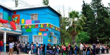 Beneficiarios del Plan Solidario reclamaron en la ex Colonia Hogar en San Luis\u002E