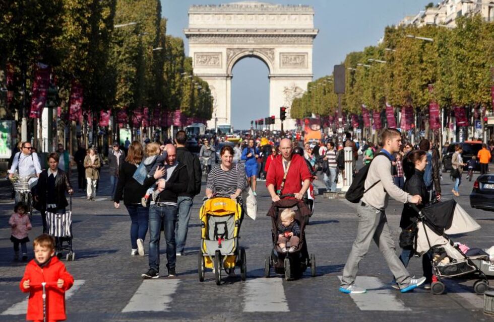 La campaña que dejó las calles de París libres de autos