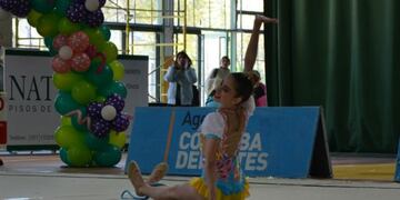 Gimnastas cordobesas en el Panamericano Juvenil de Medellín\u002E