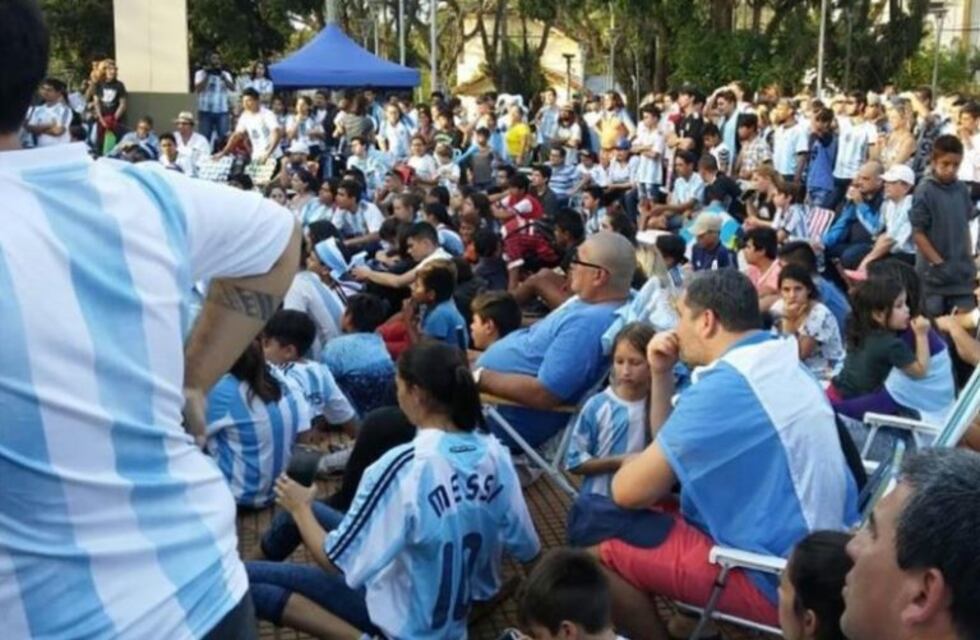 Mundial de Rusia 2018: Argentina-Nigeria se vivirá en el Fan Fest de Iguazú