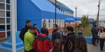 Incendio de escuela Nº20 y 26 - Tierra del fuego