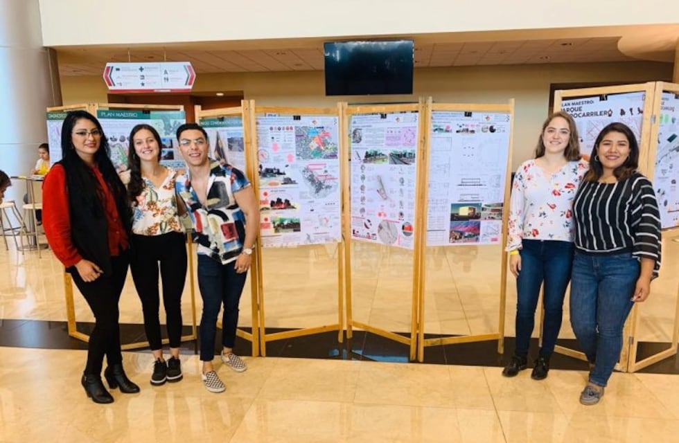 Joven carlospacense ganadora de un concurso de arquitectura en México