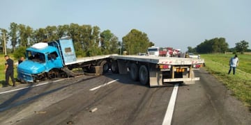 Accidente en Ruta 3 km 127