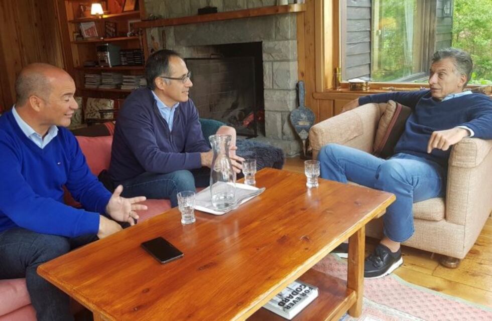 Macri recibió a Sergio Wisky, candidato a gobernador de Río Negro por Cambiemos