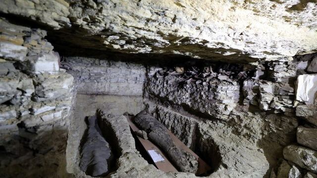 Encontraron 35 momias en un antiguo cementerio egipcio