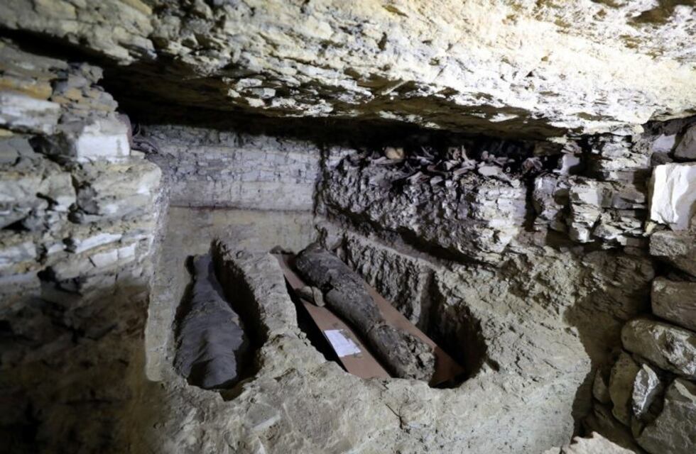 Encontraron 35 momias en un antiguo cementerio egipcio