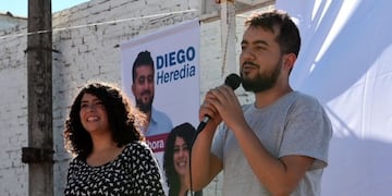 Saira Asúa - Diego Heredia (Facebook Alta Gracia Somos Todxs)