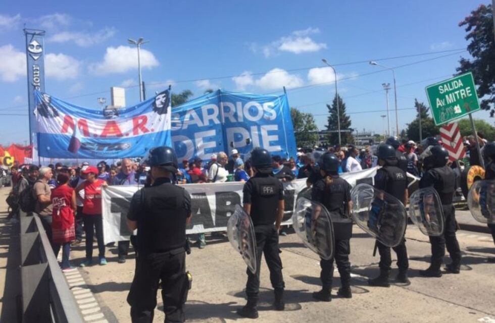 Liberaron el corte en el Puente Pueyrredón
