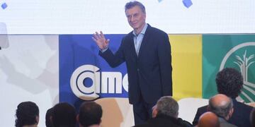 El presidente Mauricio Macri encabezó el acto por el Día de la PyME\u002E