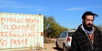 Conflictos por tierras como este se repiten en otros sitios de la provincia.