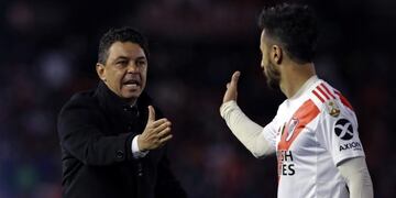 Los concentrados de River para visitar a Arsenal, con algunas sorpresas\u002E (AFP)