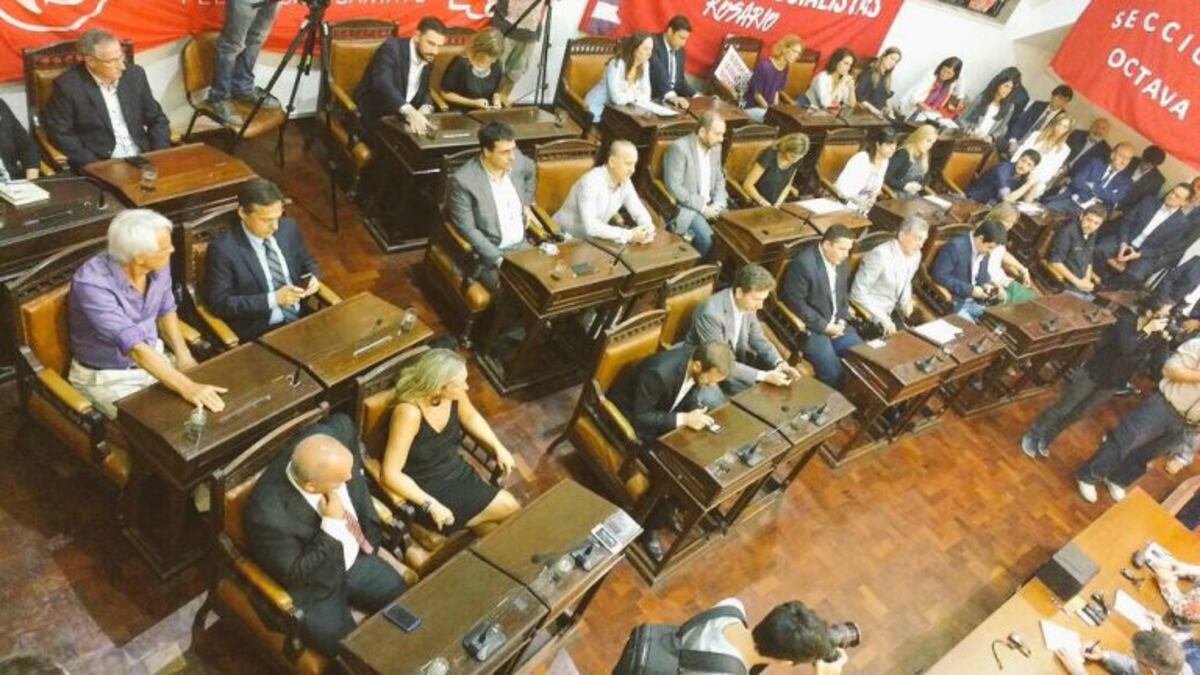 Los concejales de Rosario escucharon y en algunos casos, criticaron los pasajes del discurso de Fein.