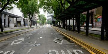Postales de una ciudad vacía por la cumbre del G20 (Foto: Fabián Mattiazzi/GENTE)